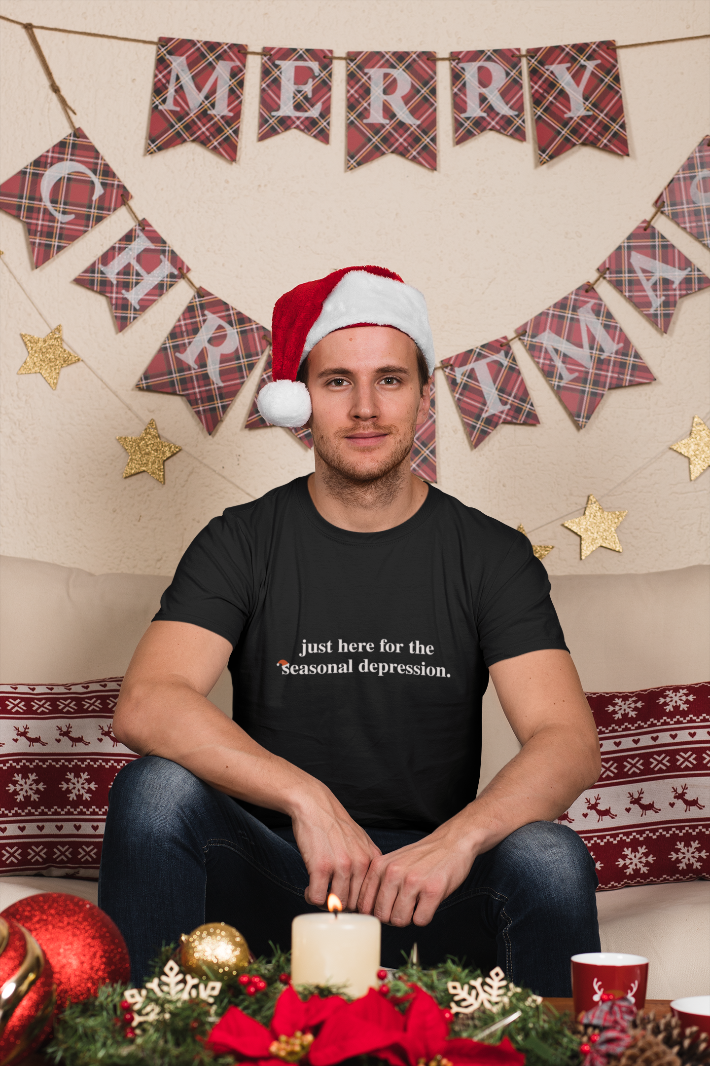 Seasonal Depression – Tee for the Holiday Realist