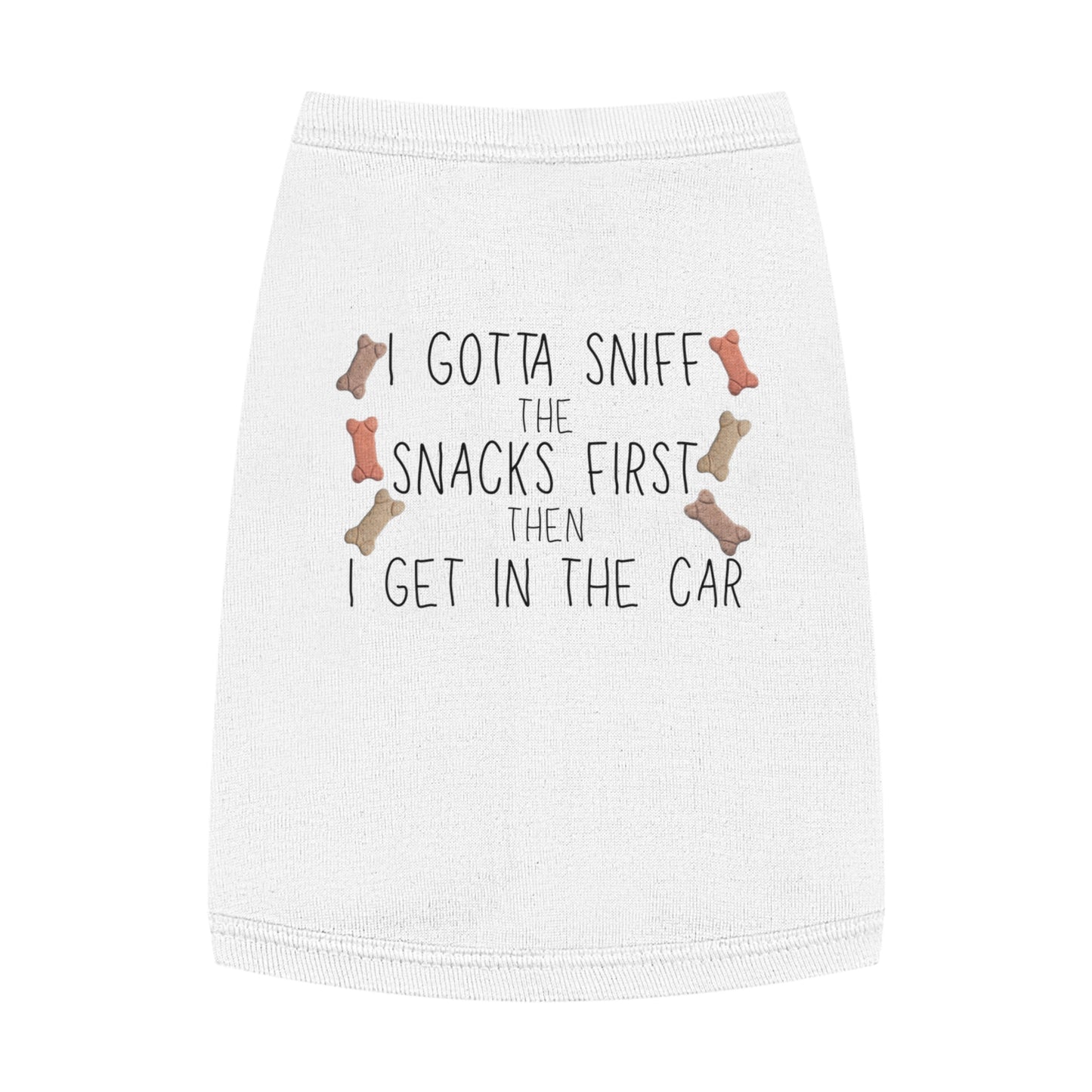 Snacks Before Rides – Tee for the Treat-Obsessed Pup