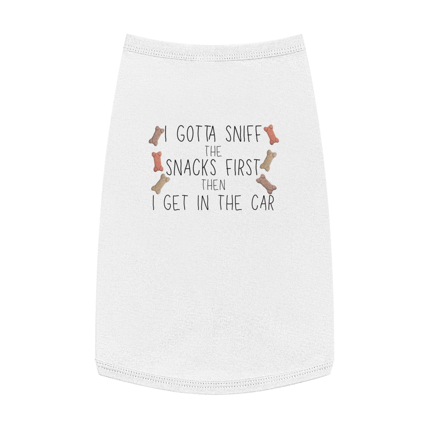 Snacks Before Rides – Tee for the Treat-Obsessed Pup