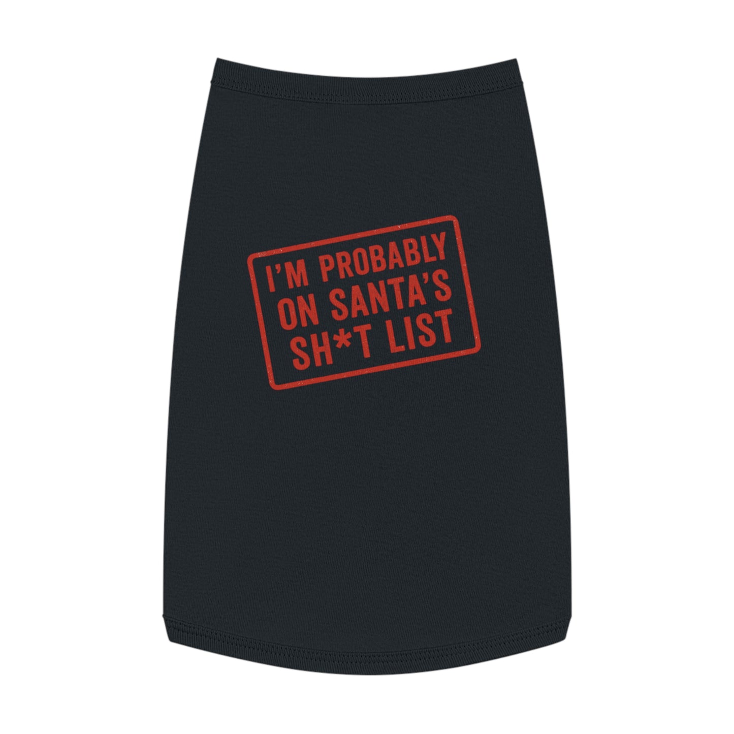 On Santa’s Sh*t List – Tee for the Furry Offender