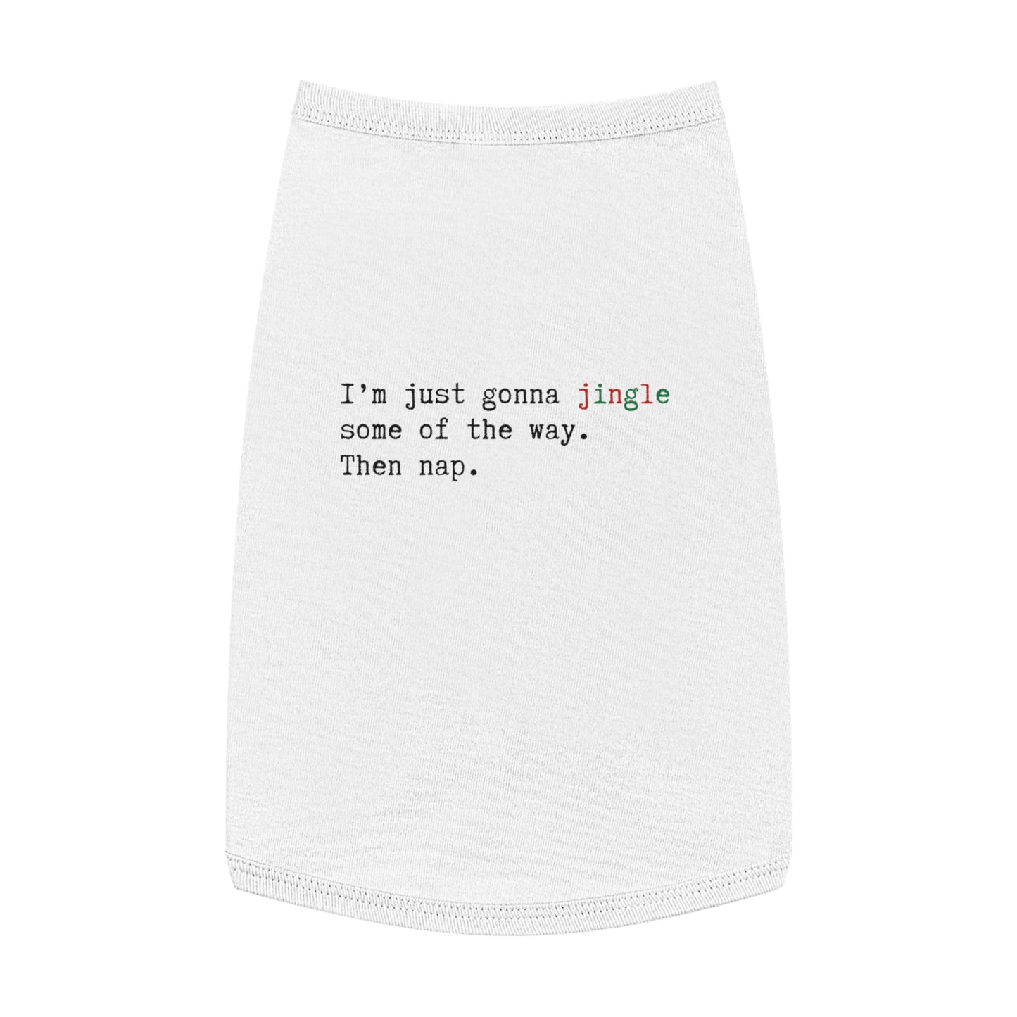 Jingle Some of the Way – Tee for the Nap-Ready Pup