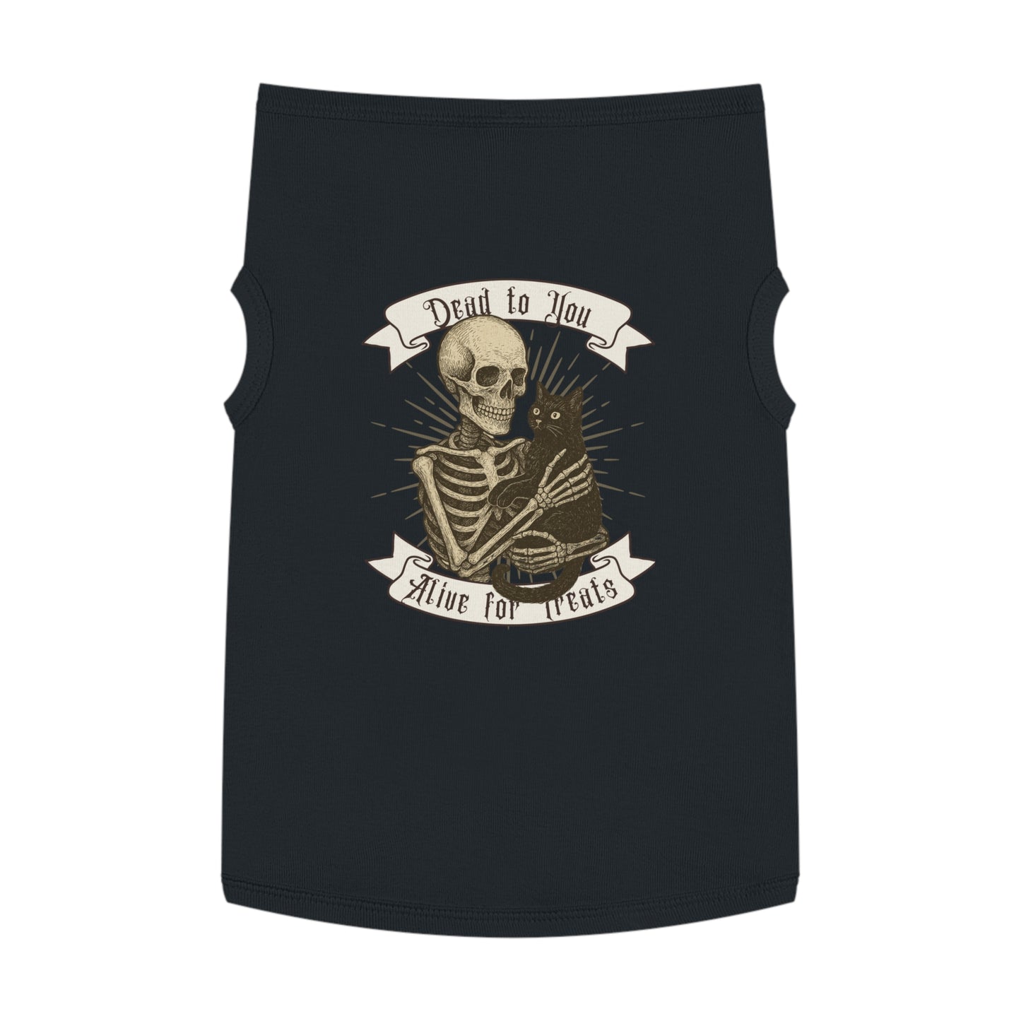 Dead Inside – Tee for the Treat-Obsessed Feline