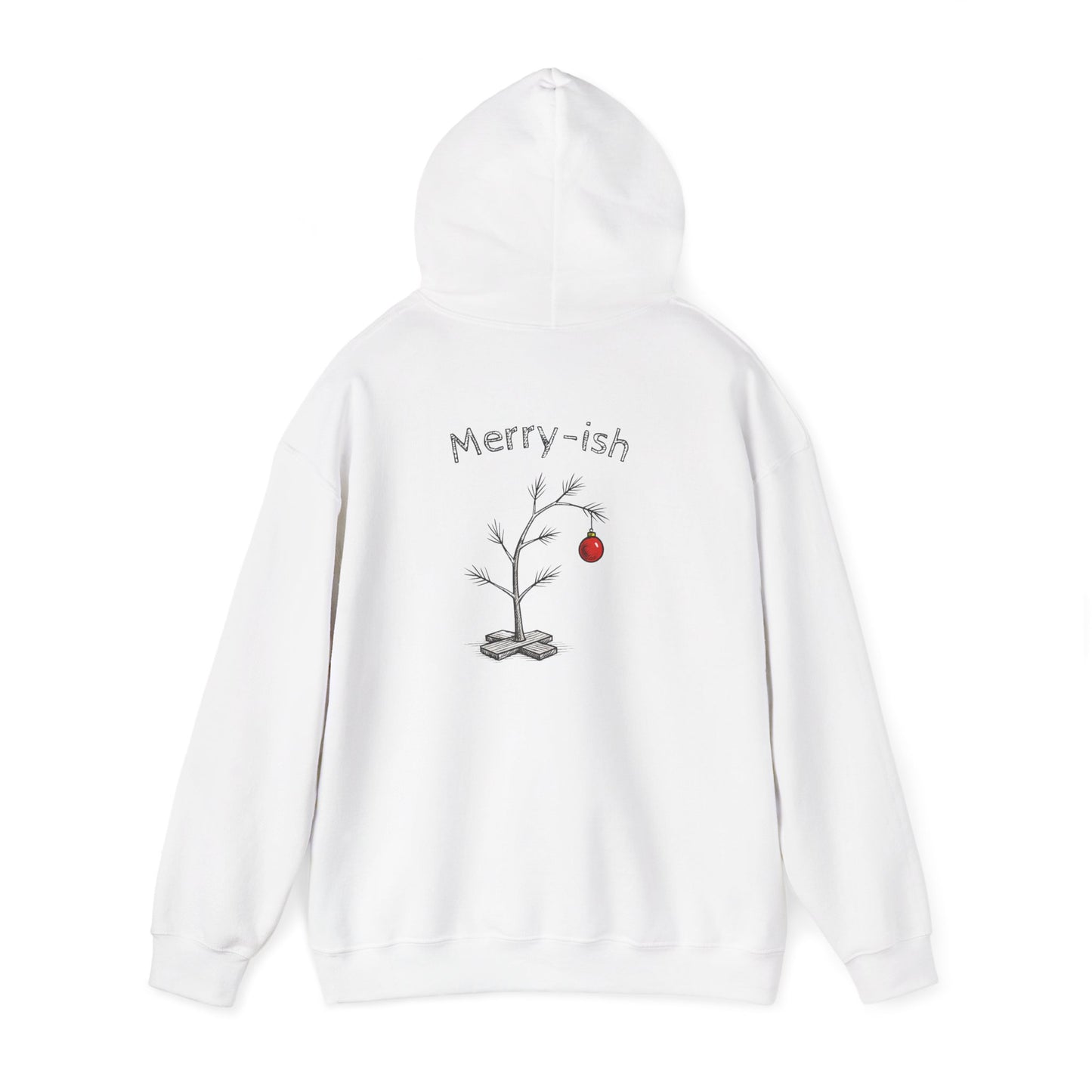 Merry-ish – Hoodie for the Minimally Festive