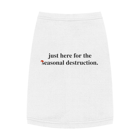 Seasonal Destruction – Tee for the Holiday Menace