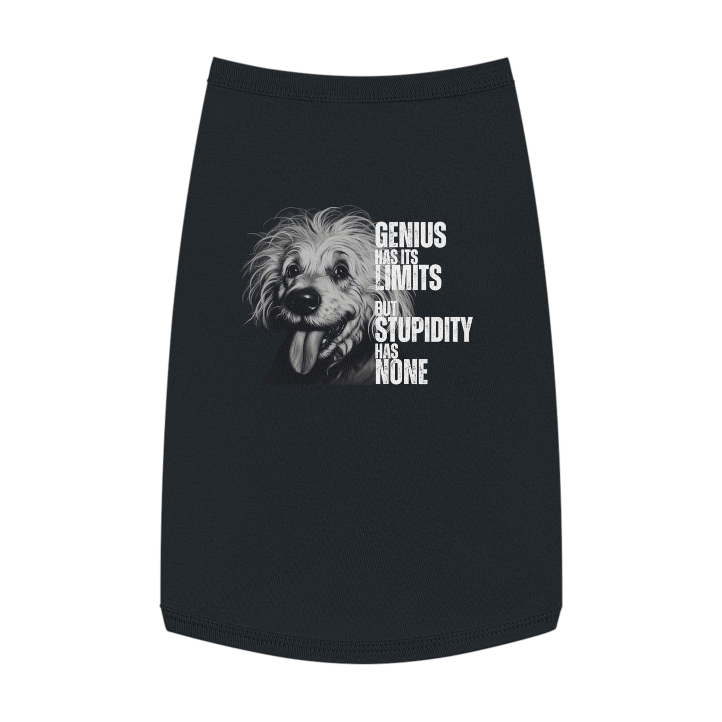 Genius Has Its Limits – Einstein Dog Tee