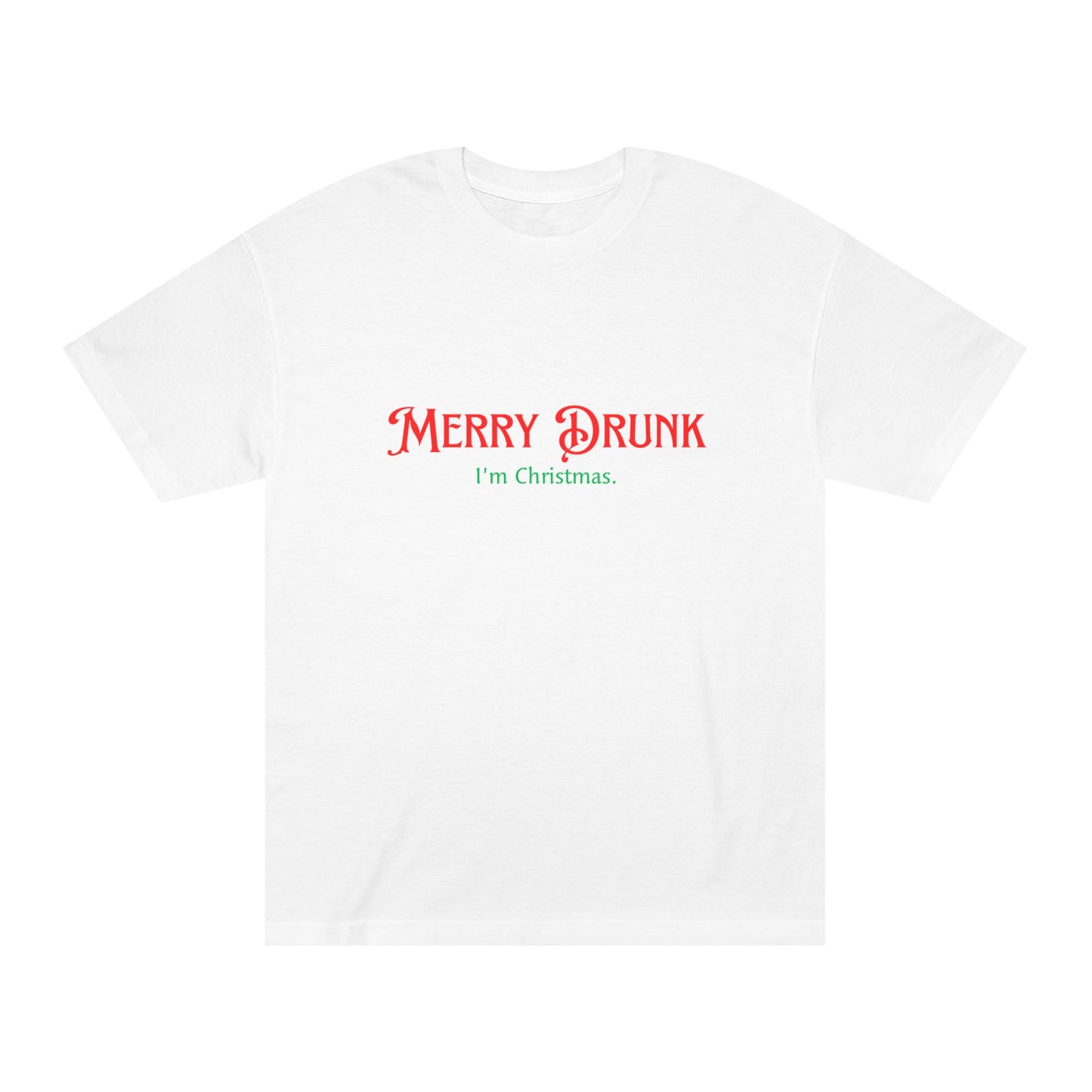 Merry Drunk – Tee for the Holiday Spirit(ual)