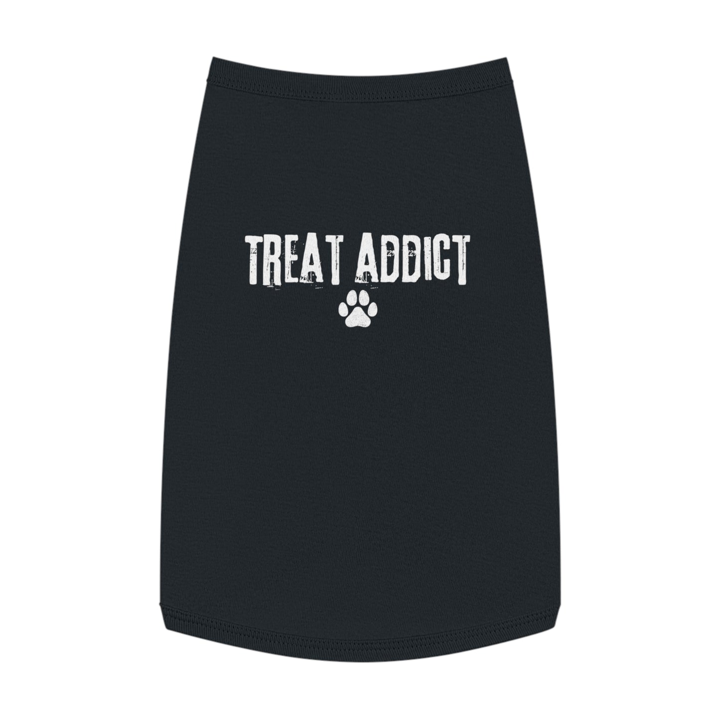 Treat Addict – Matching Pet Tank for the Snack-Obsessed (in Black)