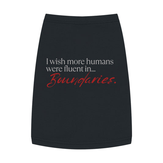 Fluent in Boundaries – Matching Cat Tank for the Independent Icon