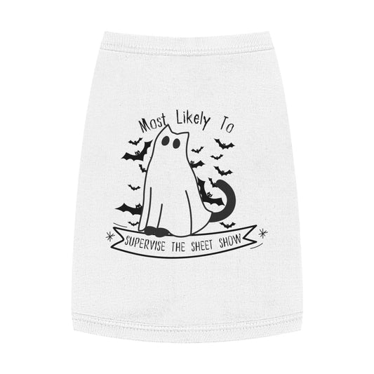 Supervise the Sheet Show – Tee for the Judgmental Cat
