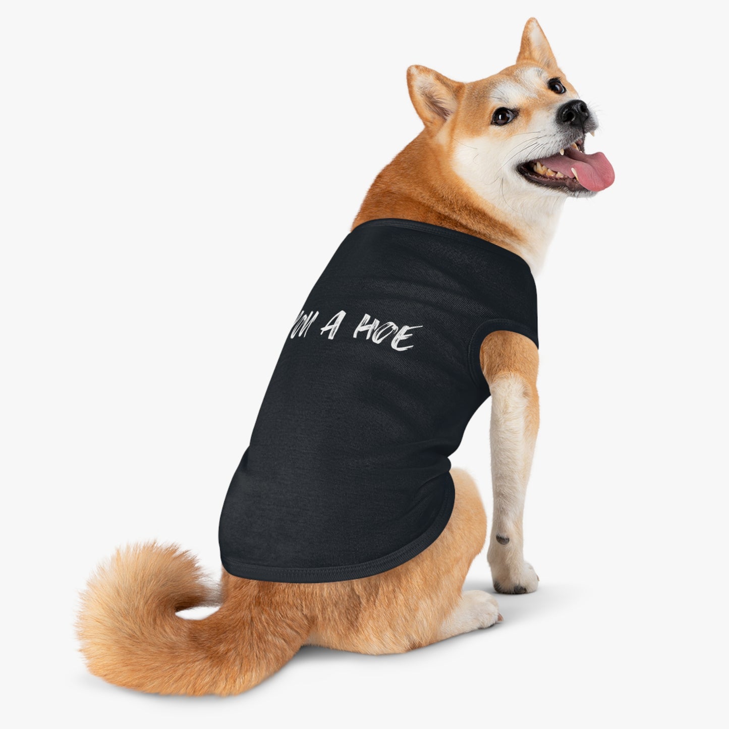You a Hoe – The Unfiltered Pet Tank (in Black)