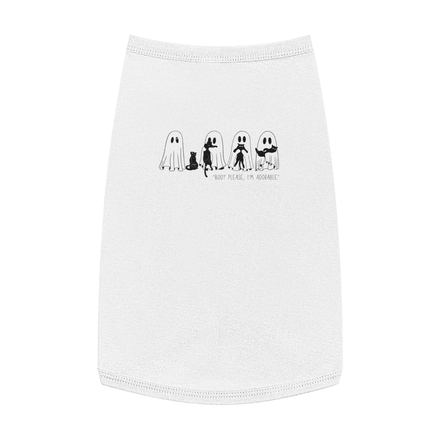 Boo? Please – Tee for the Feline Too Cute to Spook
