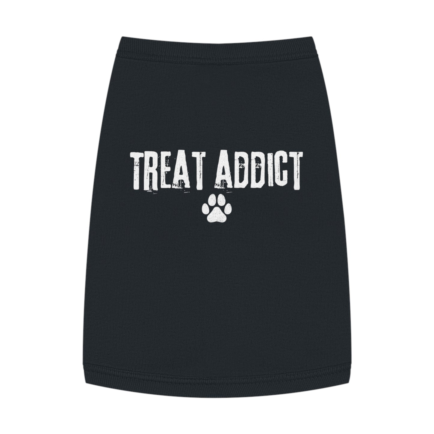 Treat Addict – Matching Pet Tank for the Snack-Obsessed (in Black)