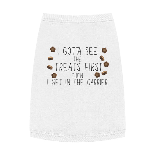 Carrier? Show Me the Treats First – Tee for the Cattitude-Heavy