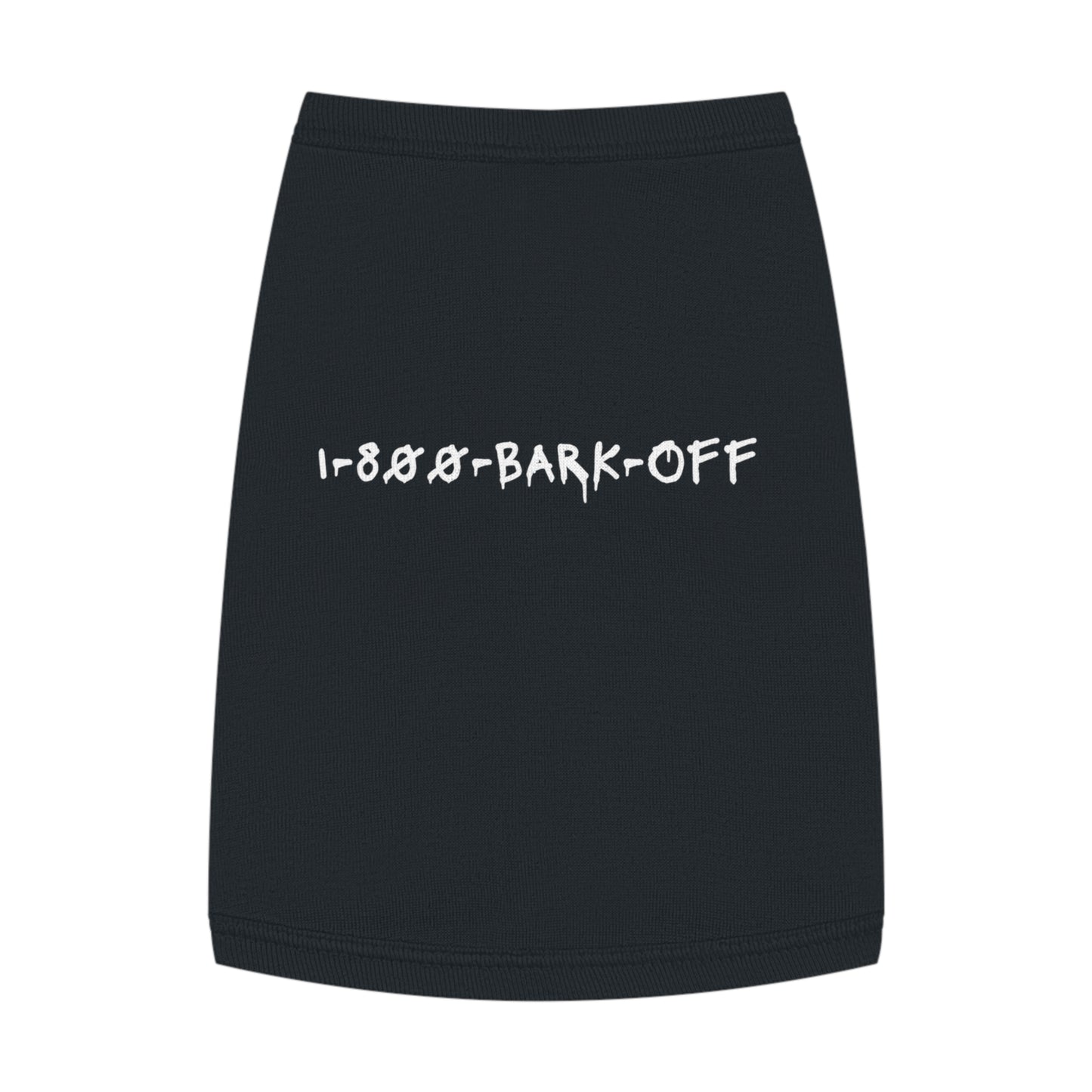 1-800-BARK-OFF – Matching Pet Tank for the Sassy Sidekick (in Black)
