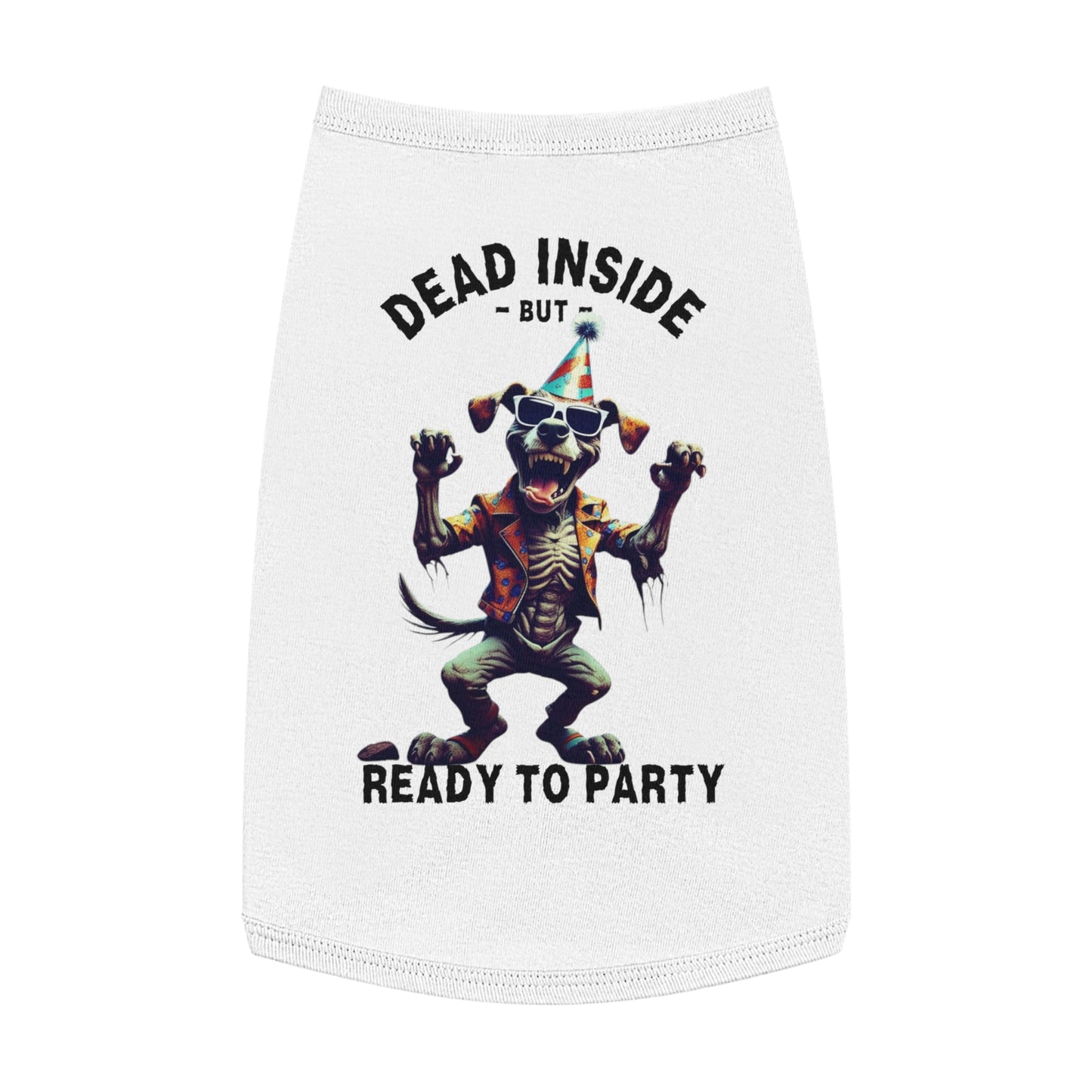 Dead Inside But Ready to Party – Zombie Dog Tank
