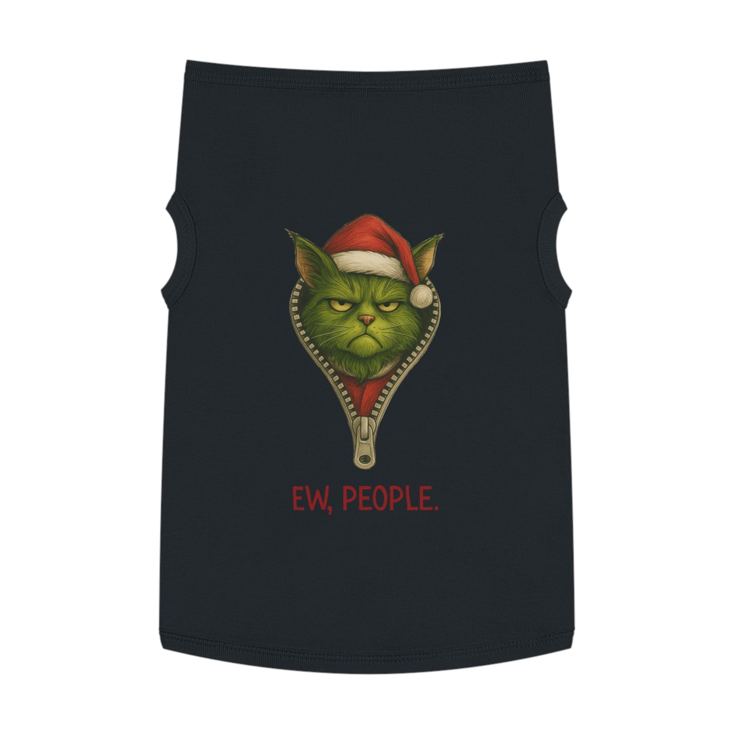 Ew, People – Tee for the Feline Grinch