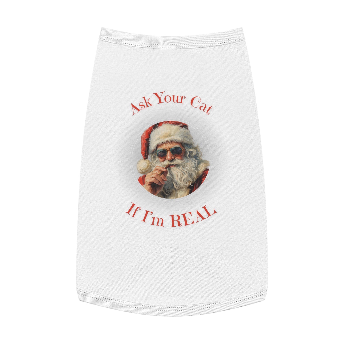 Ask Your Cat If I’m Real – Tee for the Secret-Keeping Feline