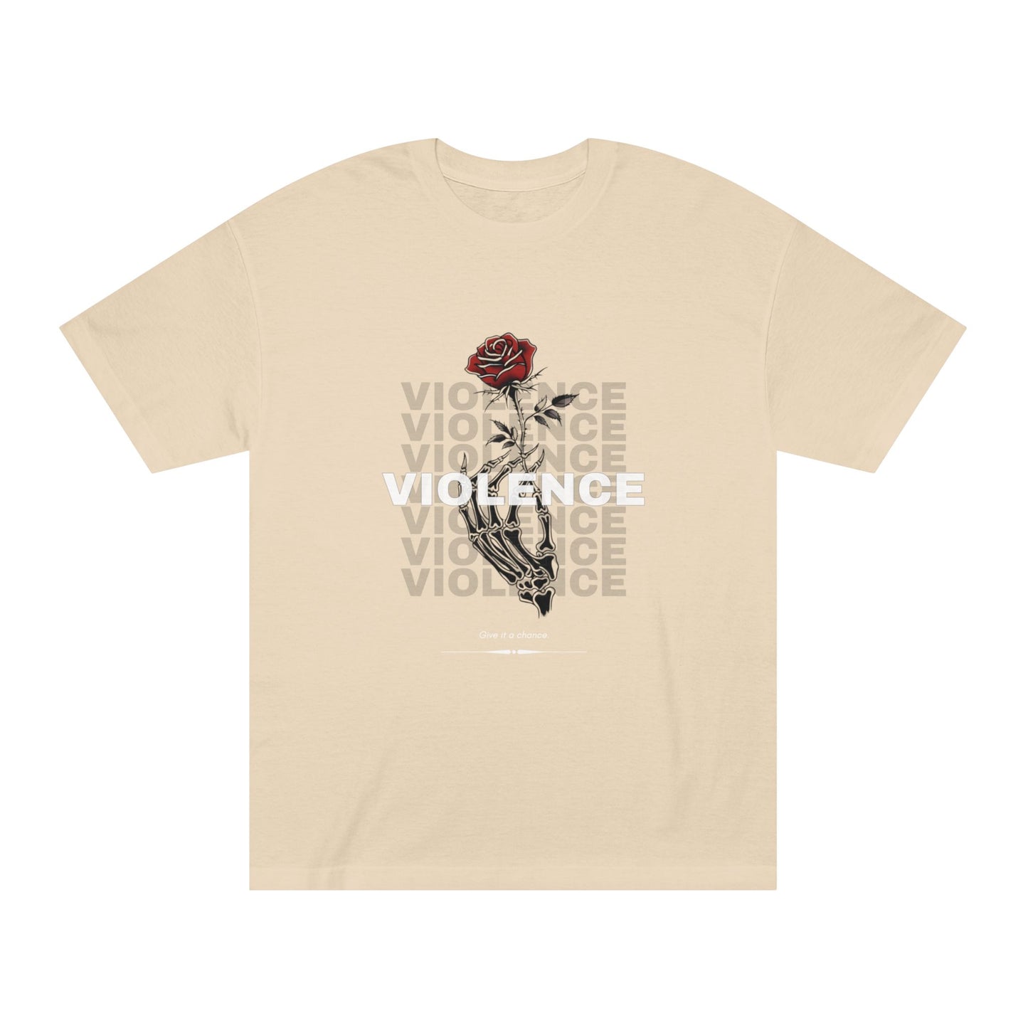 Violence – Skeleton Rose Graphic Tee