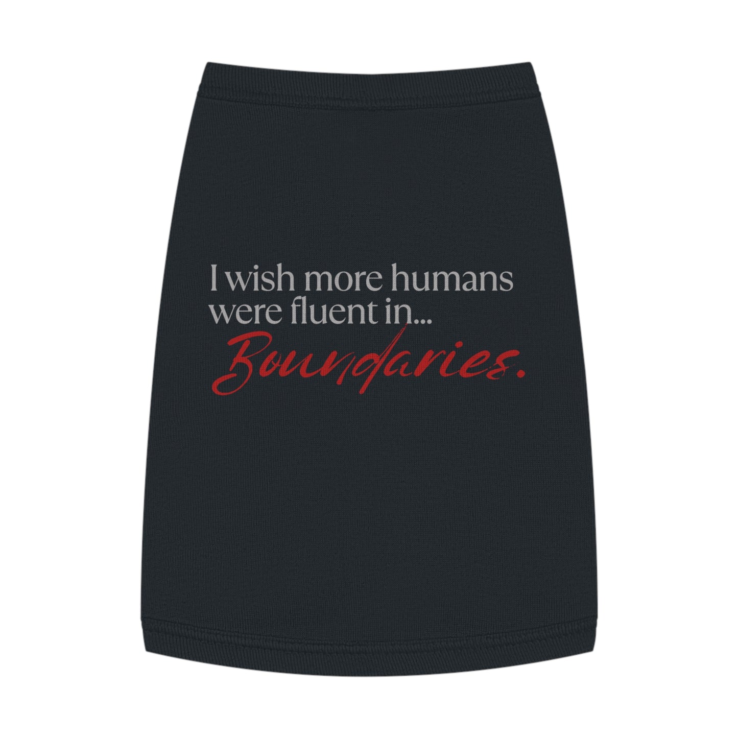Fluent in Boundaries – Matching Cat Tank for the Independent Icon