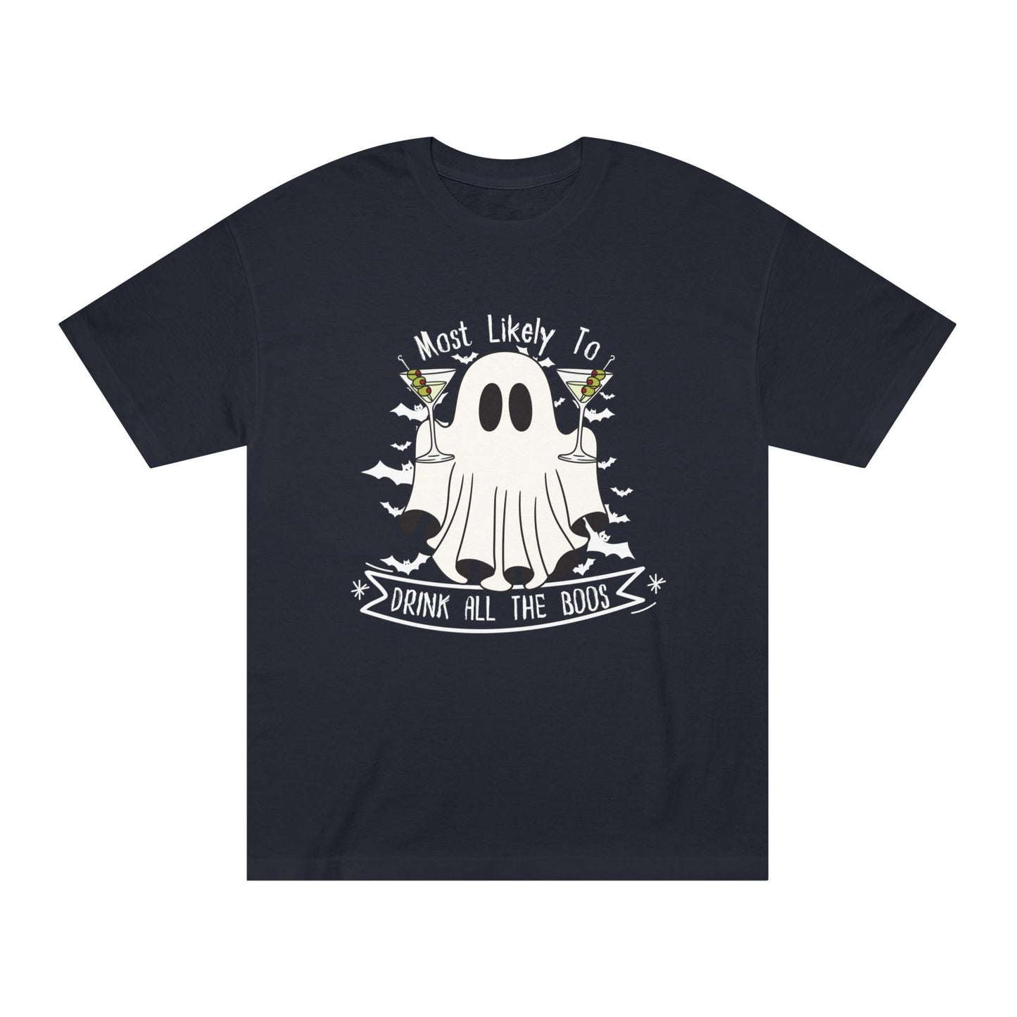 Drink All the Boos – Tee for the Party Ghoul