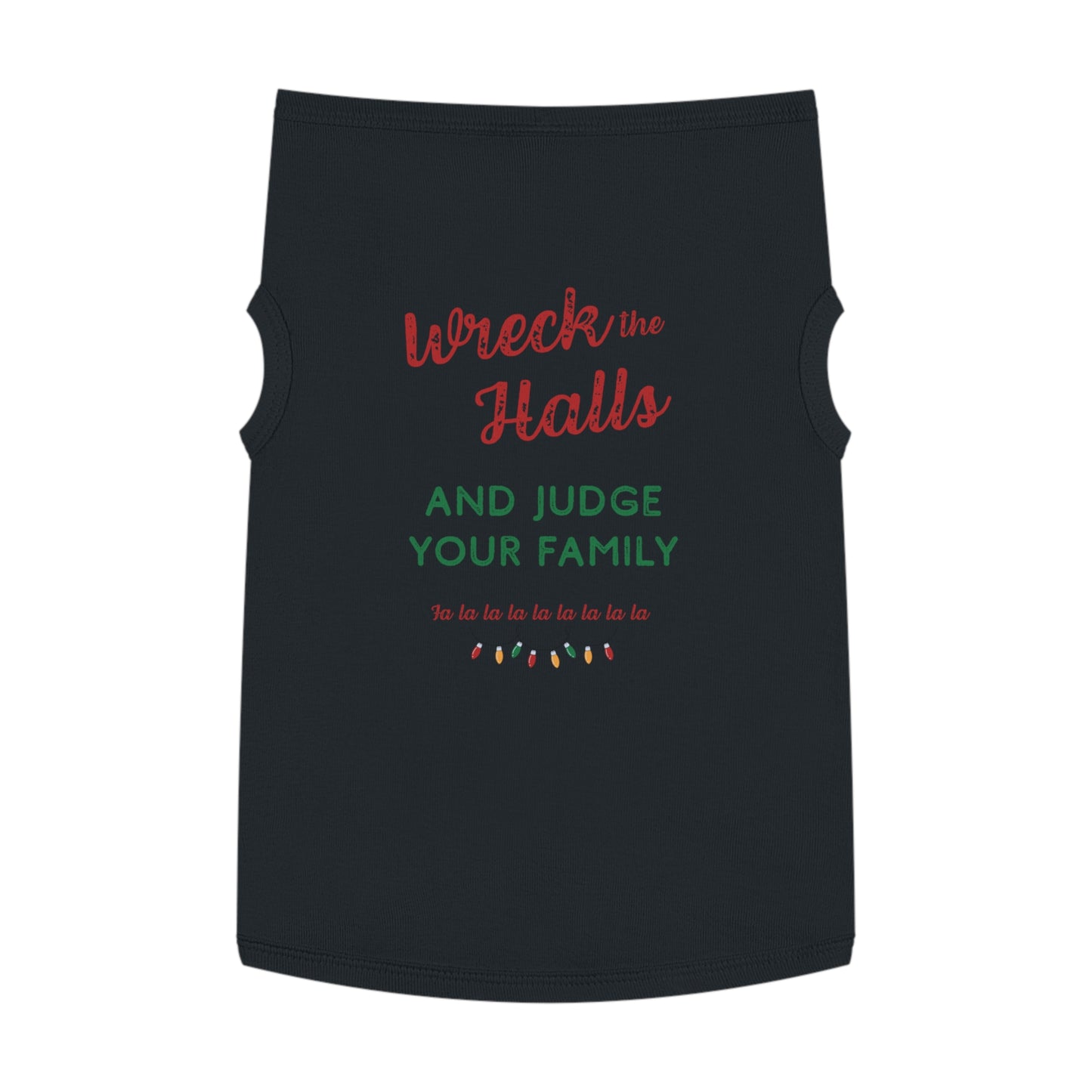 Wreck the Halls (and Judge Your Family) – Tee for the Festive Feline