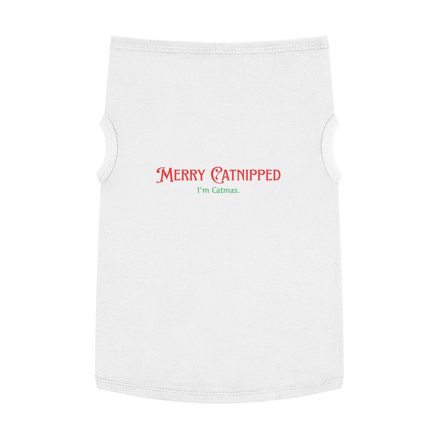 Merry Catnipped – Tee for the Festively Feral Feline