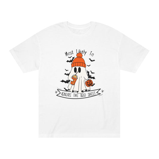 Ignore the Boo Sheet – Tee for the Ghost Who Doesn’t Care