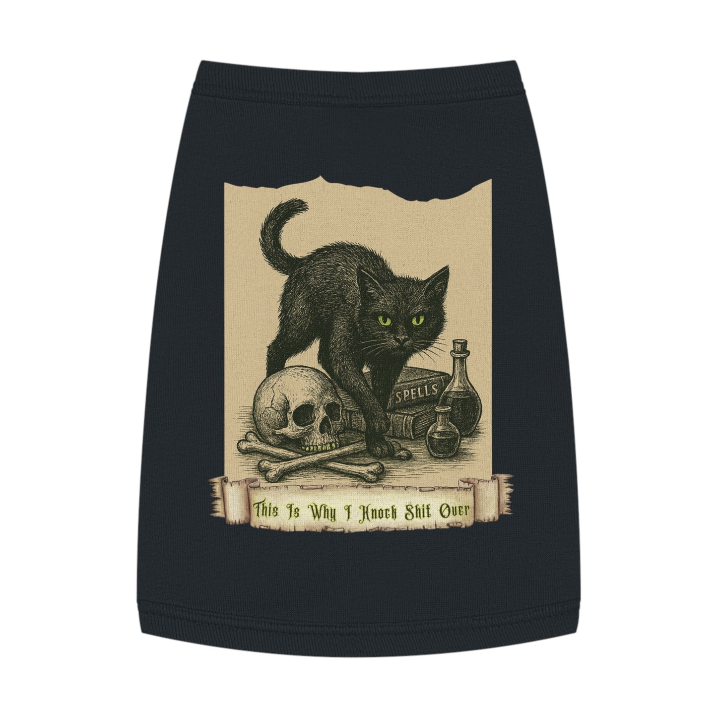 Knock Sh*t Over – Tee for the Chaos Cat