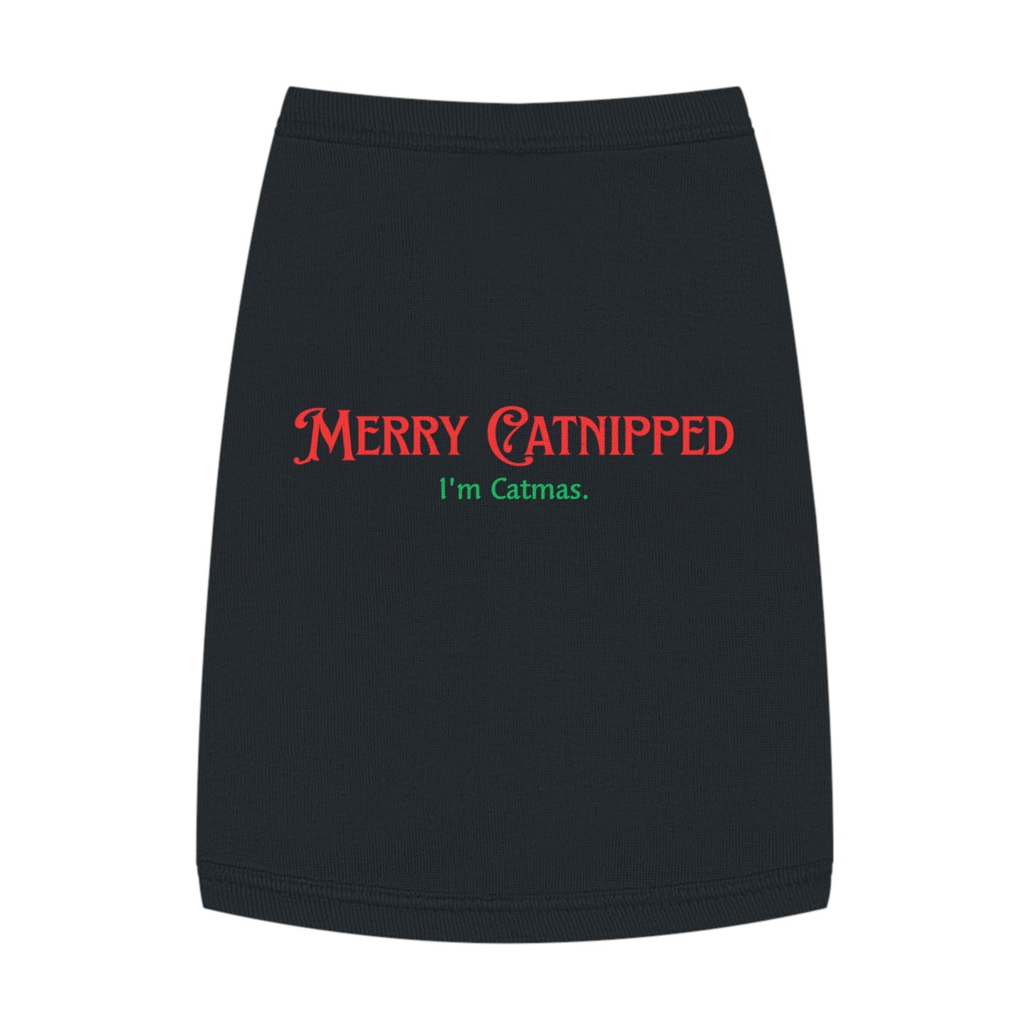 Merry Catnipped – Tee for the Festively Feral Feline