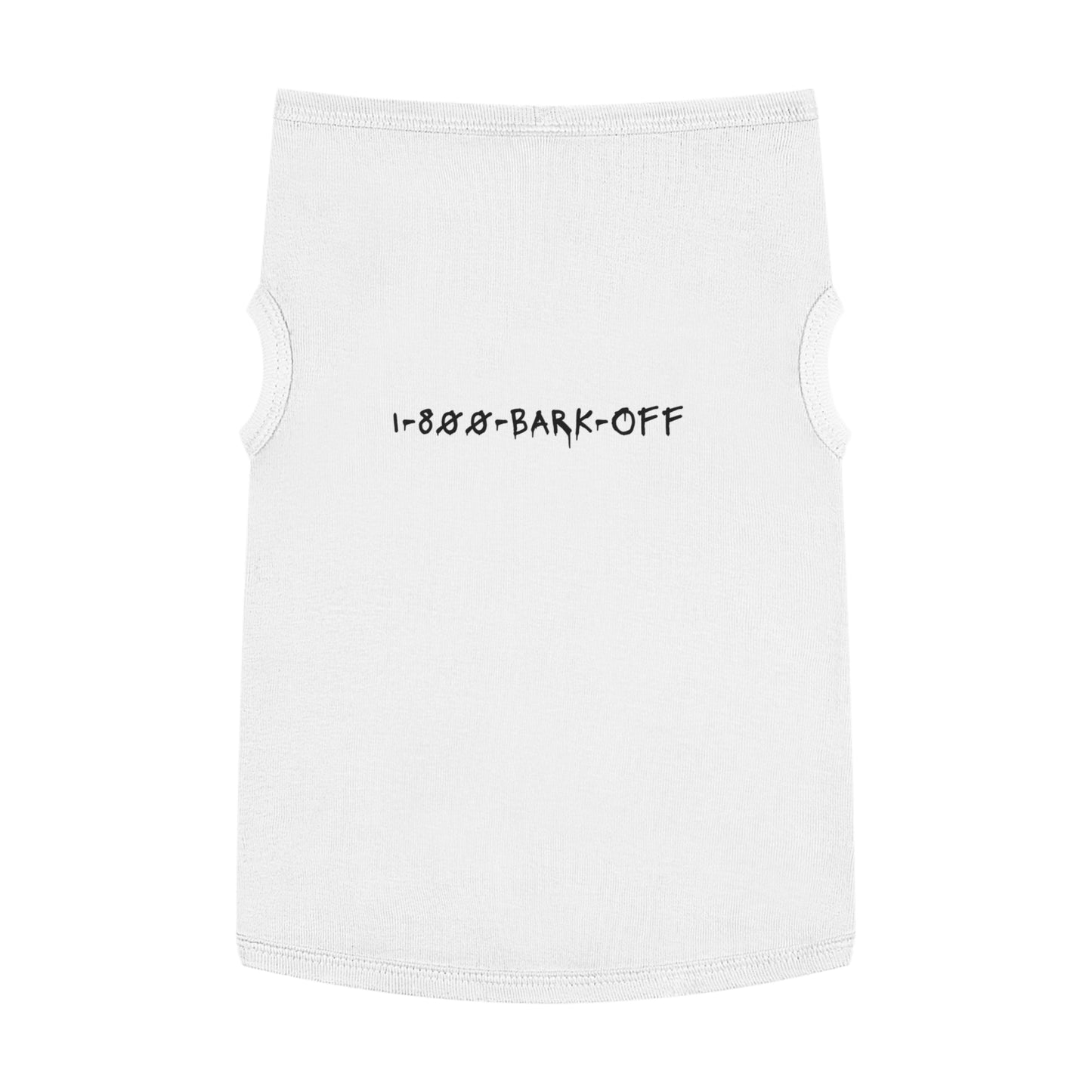 1-800-BARK-OFF – Matching Pet Tank for the Sassy Sidekick