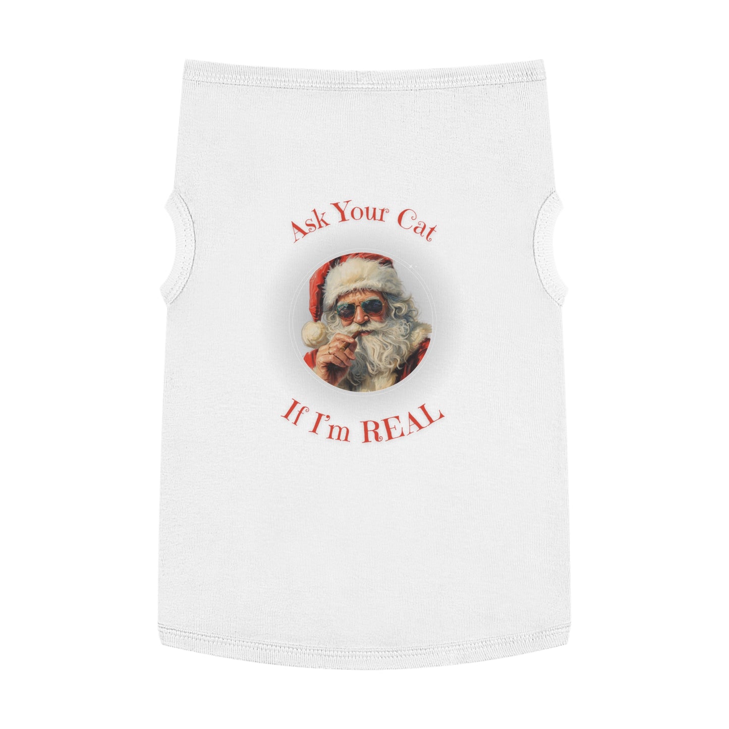 Ask Your Cat If I’m Real – Tee for the Secret-Keeping Feline