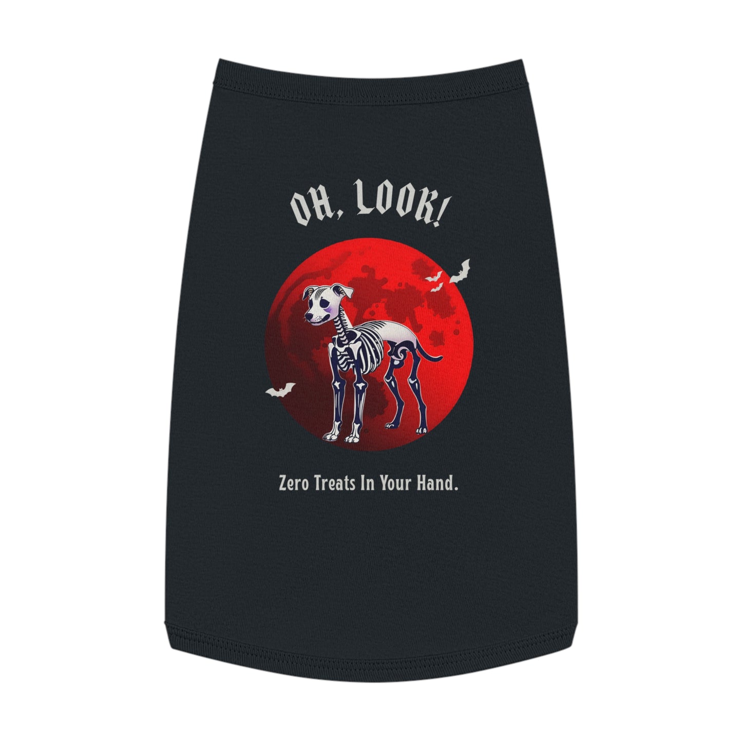 Oh, Look! Zero Treats – Tee for the Snack-Obsessed Pup