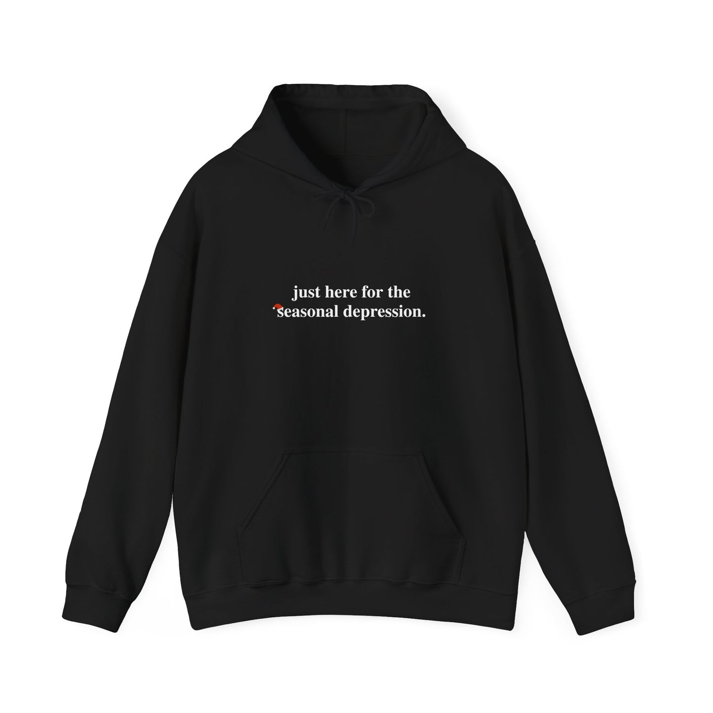 Seasonal Depression – Hoodie for the Holiday Realist