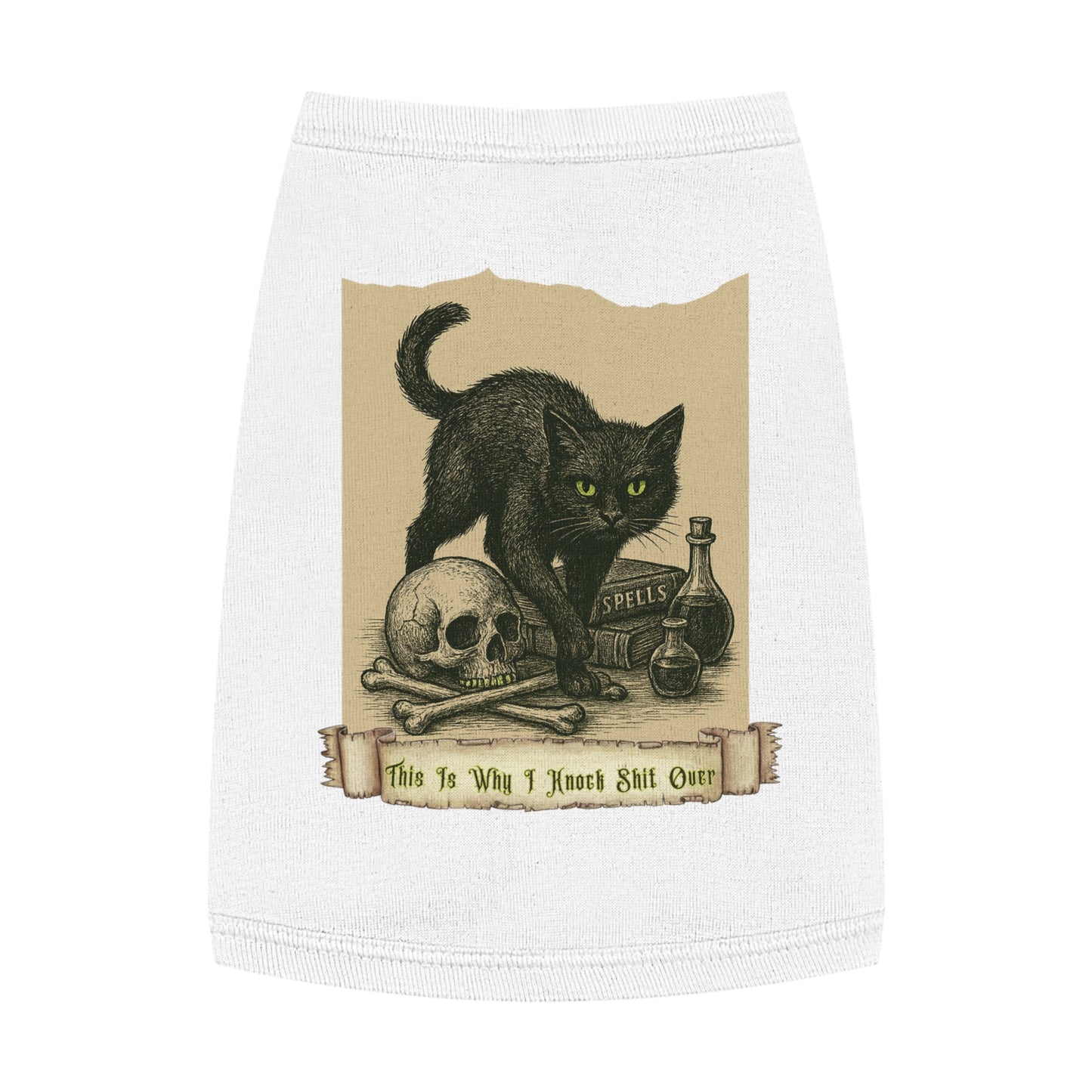 Knock Sh*t Over – Tee for the Chaos Cat