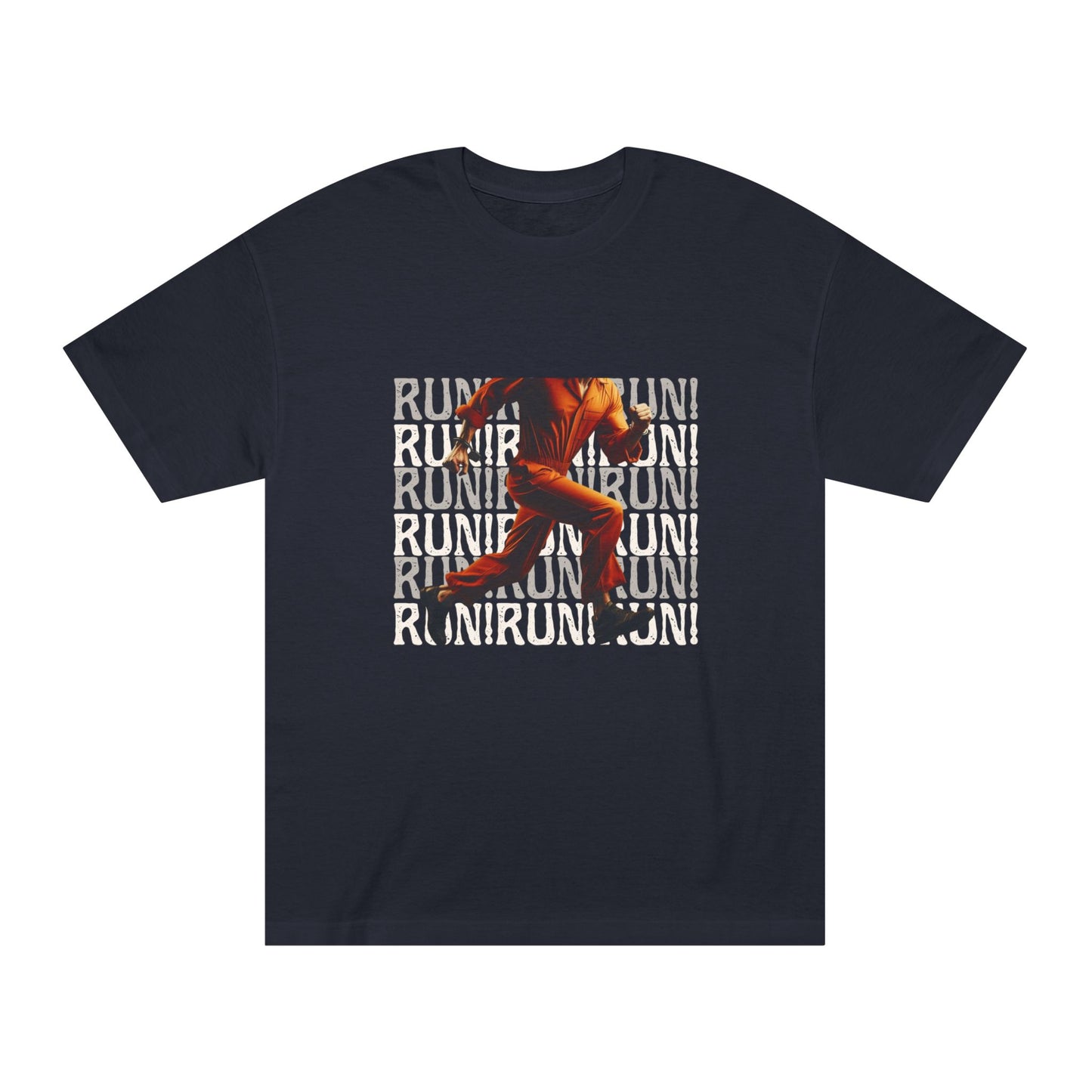 RUN! – Felon on the Loose Tee (Human Edition)